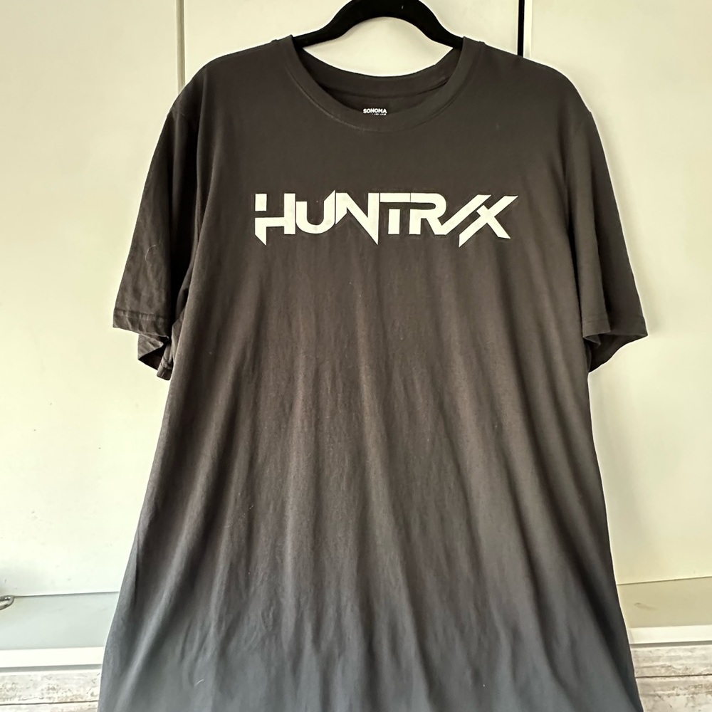 🎤 Sonoma HUNTR/X Black Graphic T-Shirt Size XLT KPop Demon Hunters